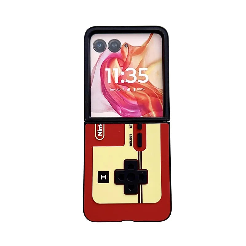 3D Cool fashion Game Machine Silicone shockproof Phone Cases For Moto RAZR 50 ultra Protection Back Cover For Razr 50Case Funda