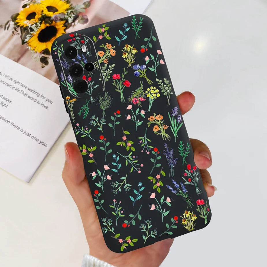 For Motorola Moto G22 Case XT2231-2 New Fashion Painted Cover Soft Silicone Phone Case For Moto G22 G 22 MotoG22 Back Cover Bags
