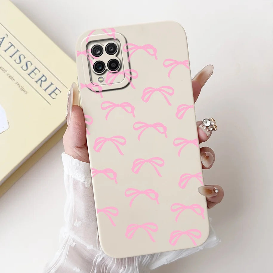 Case For Samsung Galaxy A22 M22 M32 4G Case SM-A225F SM-M225F SM-M325F Shockproof Cover Fashion Painted Soft Silicone Phone Capa