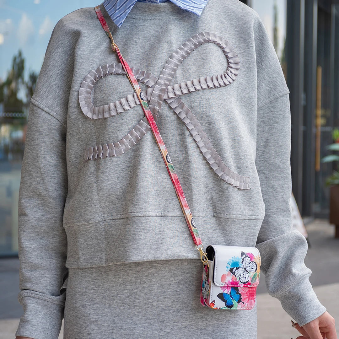 For Moto Razr 60 Ultra 50 40 Razr60 Razr50 Razr 40 Razr 2022 Case Painted Pattern Leather Phone Bag BFB05