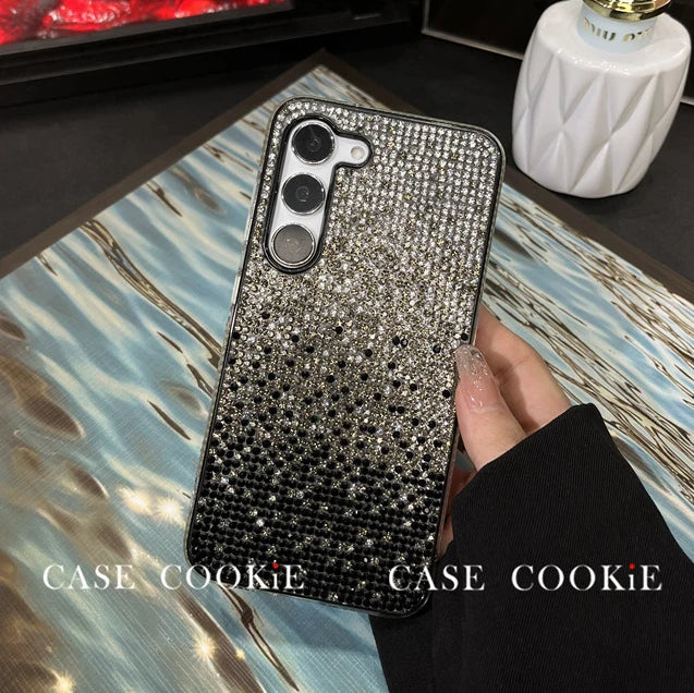 Luxury Bling Full Shinny Diamond Case For Samsung S23 S24 S25 Ultra S25 Plus S25 S24 S23 S22 S21 S20 Note20 Ultra Glitter Cover