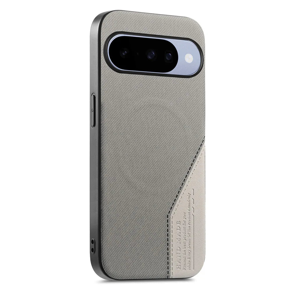 Luxury Fabric Leather Splicing Magnetic Case For Google Pixel 10 Pro XL 10A 9 9A Protective Phone Back Cover