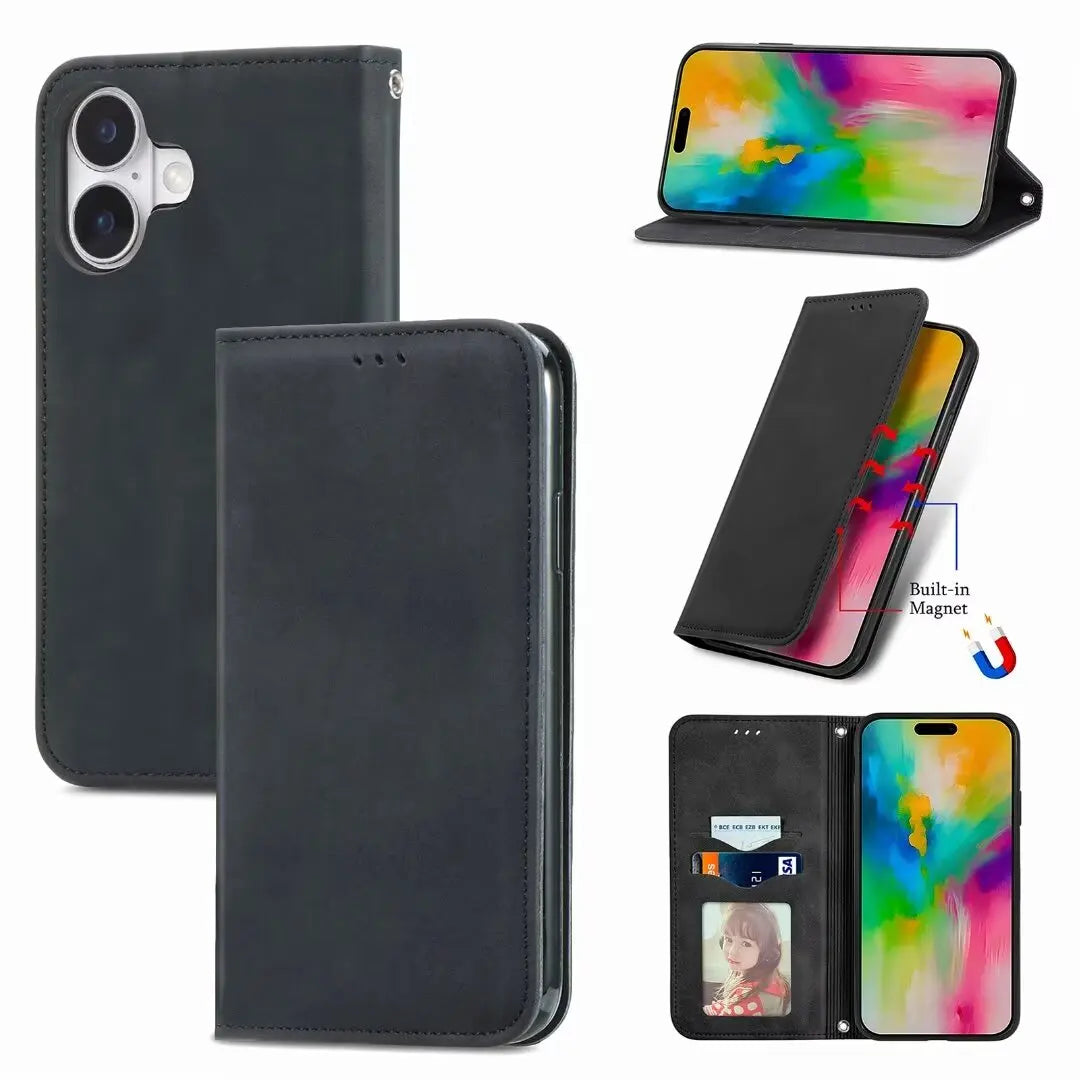 For Motorola Moto G14 G52 G53 E 13 G 15 Flip Case Leather Magnet Book Capa E32 G13 G60 G9 Play 10 Power G54 G23 22 31 42 G73 G84
