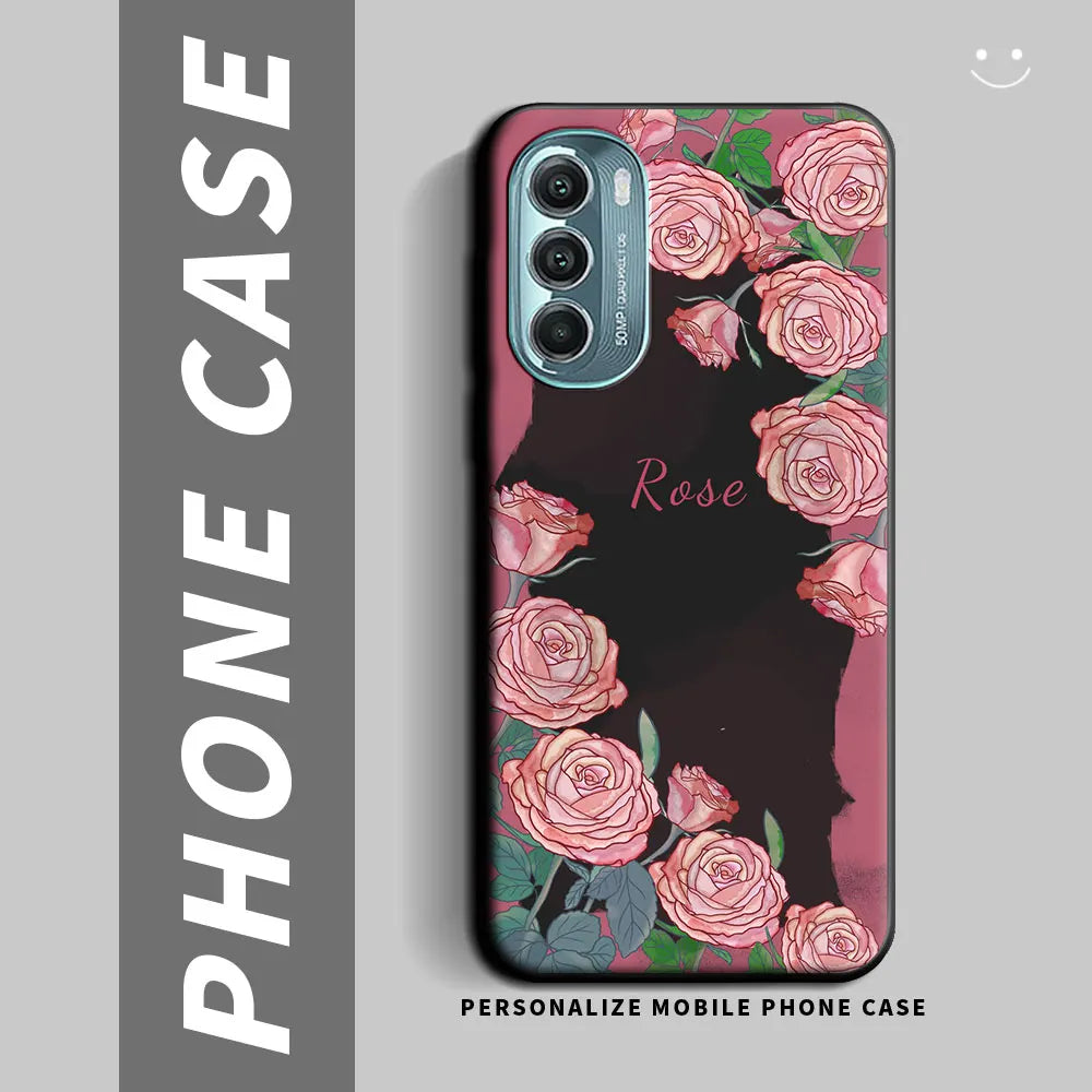 For Moto G Stylus 5G 2022 2021 Case Soft Silicone Flower Butterfly Couple Phone Case For Motorola Moto G Stylus 2021 Back Cover