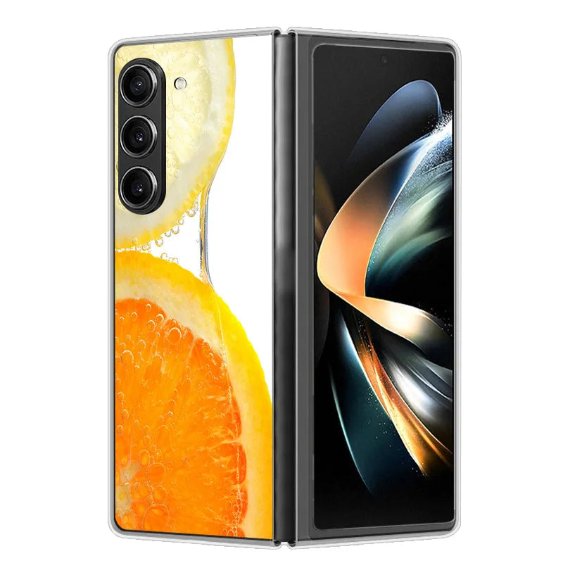Case For Samsung Galaxy Z Fold 6 Cover Shockproof Hard Plastic PC Cases For Samsung Z Fold6 Fold 6 5G Fundas Cute Painted Bumper
