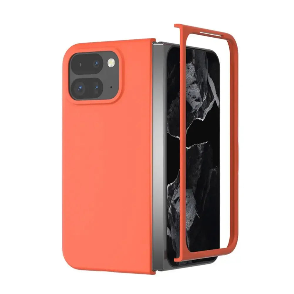 Luxury Shockproof Skin Feel Candy Colour Case for Google Pixel 9 Pro Fold Pixel Fold2 5G PC Armor Hard Protect Phone Back Cover