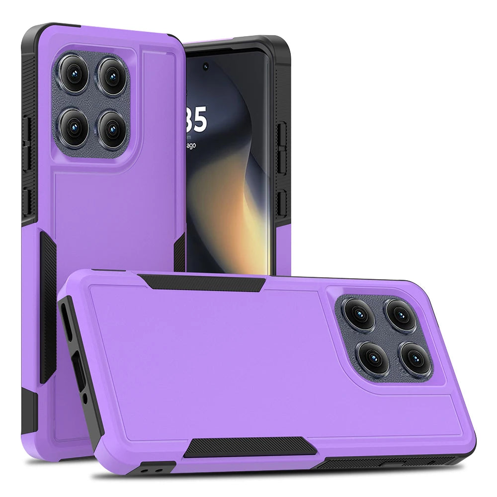 Armor Shockproof Phone Case For Motorola Moto G Power Stylus 5G Edge 2025 2024 2023 GPure GPlay Edge 40Neo G84 G54 G14 Razr 50