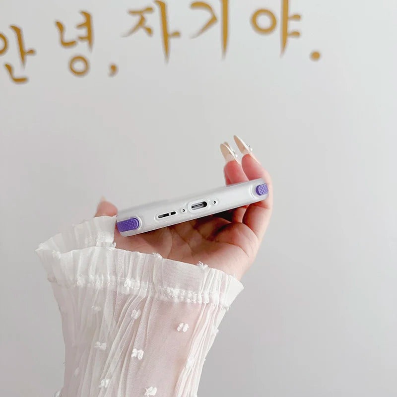 Shockproof Matte Transparent Phone Case For Motorola Moto Edge 40 Neo EDGE 50 Ultra 50 Pro 50 Fusion Fashion Candy Colour Cover