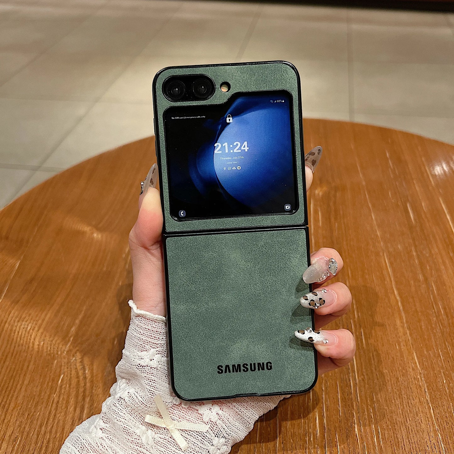 Luxury Business Suede Leather Soft Phone Case Samsung Galaxy Z Flip 6 5 4 3 Shockproof Matte Protective Z Flip6 5 4 3 Back Cover