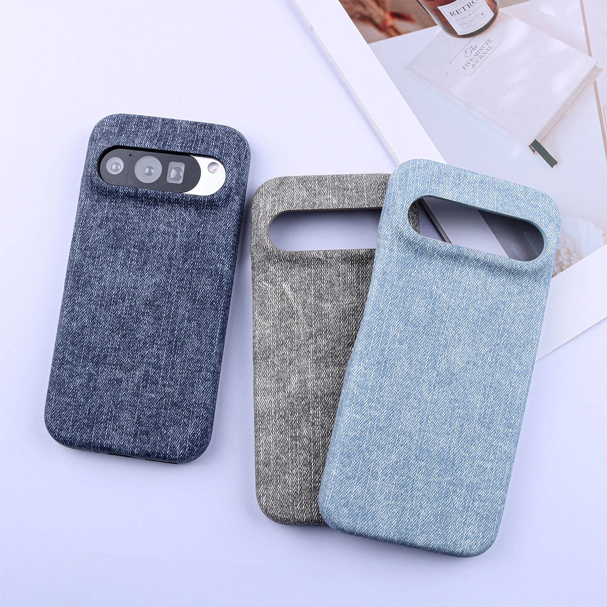 Luxury Cowboy pattern PU Leather Case For Google Pixel 9 XL 8 7 6 Pro 7a 6a Fashion Simple Phone Back Cover