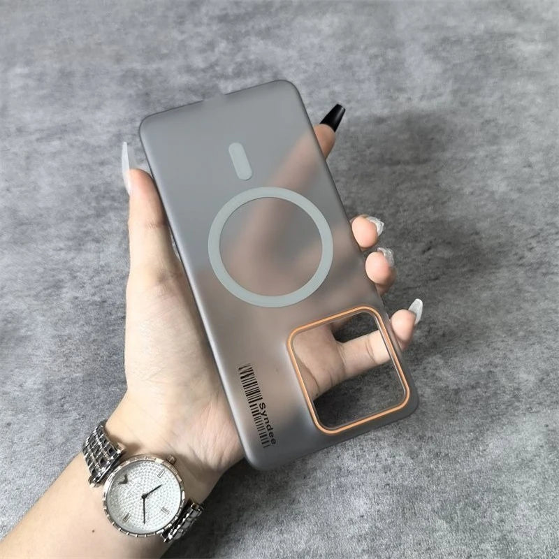 Fashion Pure Color Slim Case For Motorola Signature Edge 70 Air 60 50 Fusion G17/15/67/57/86 Power For Magsafe Shockproof Cover