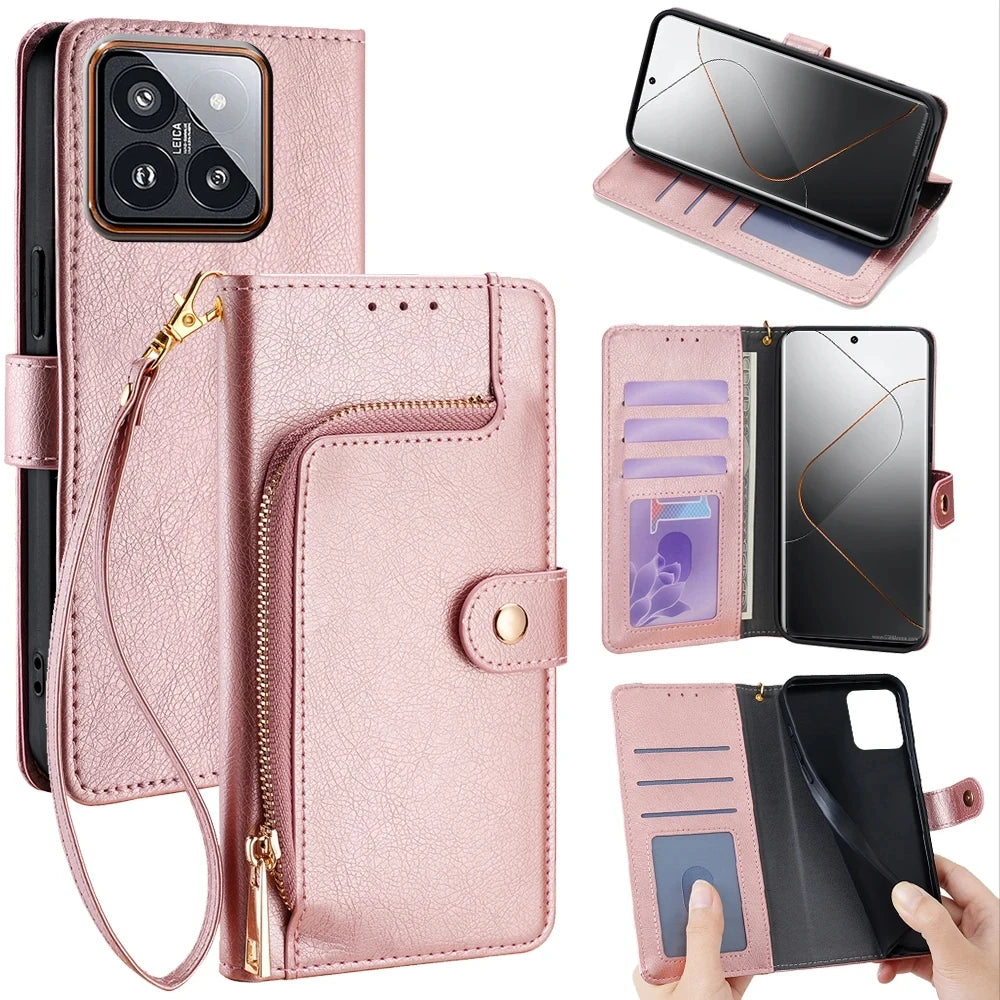 Flip Wallet Case For Motorola MOTO G Power Play 2020 2021 2022 2023 4G One 5G 2024 ACE Pure Macro Power Fusion Pro Plus Bag