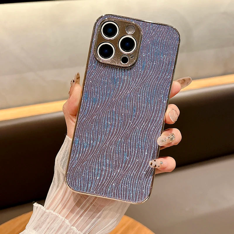 Glitter Rhinestone Shiny Shockproof Cover For Samsung Galaxy S23 FE S24 S25 Edge S24 Ultra Bling Sparkle Girls Pink Phone Case