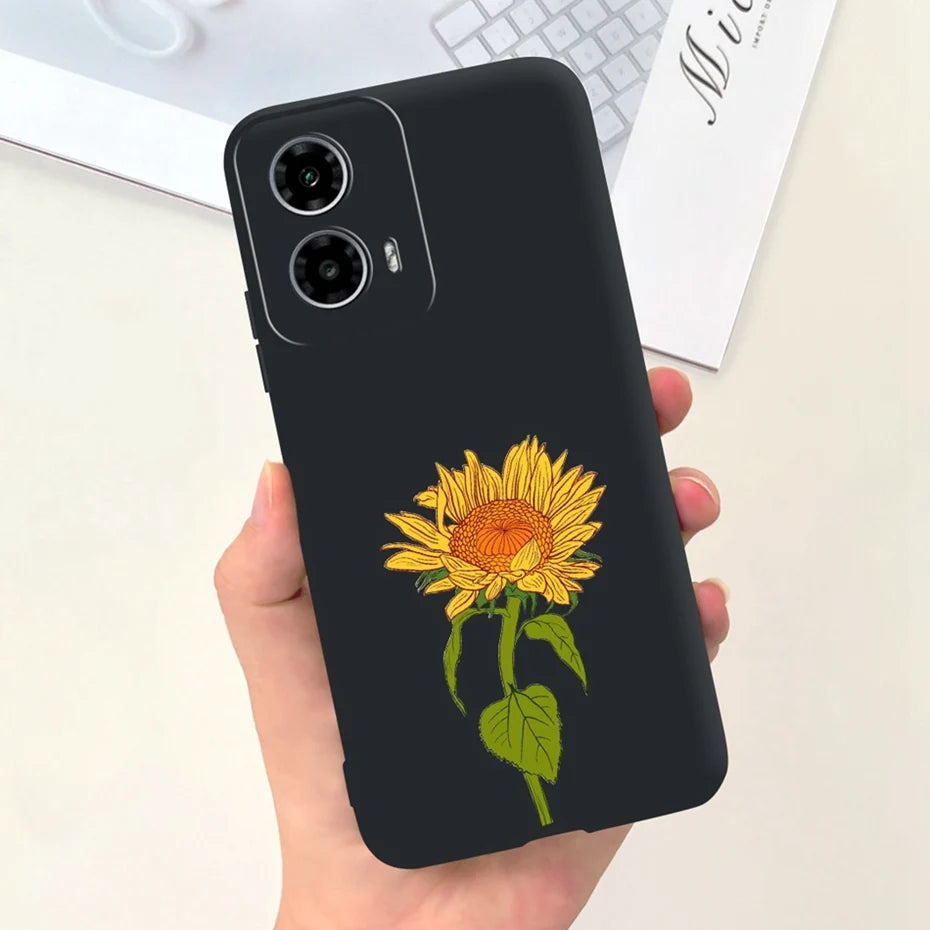 Cute Pattern Phone Case For Motorola Moto G24 G34 4G 5G Soft Silicon Protective Cover For MOTO G24 G34 Bumper