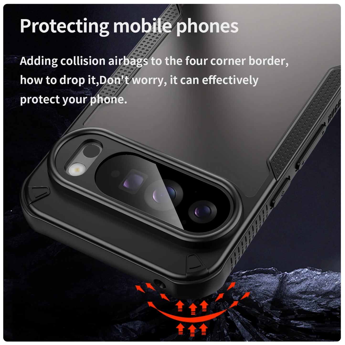 Anti-Drop Case for Google Pixel 10 Pro XL Pixel10 Pixel9 Pixel9a Pixel 9 9a 6 6a 8 8a Shockproof Mobile Phone Covers