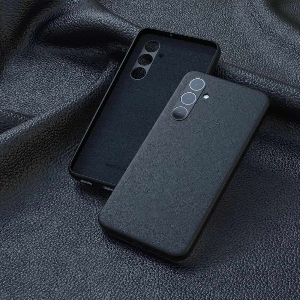 ZUOKEAI Original For Samsung Galaxy S23FE  S23 FE S24 S22 Ultra Case High Quality Leather Cover Premium Full Protect Protector