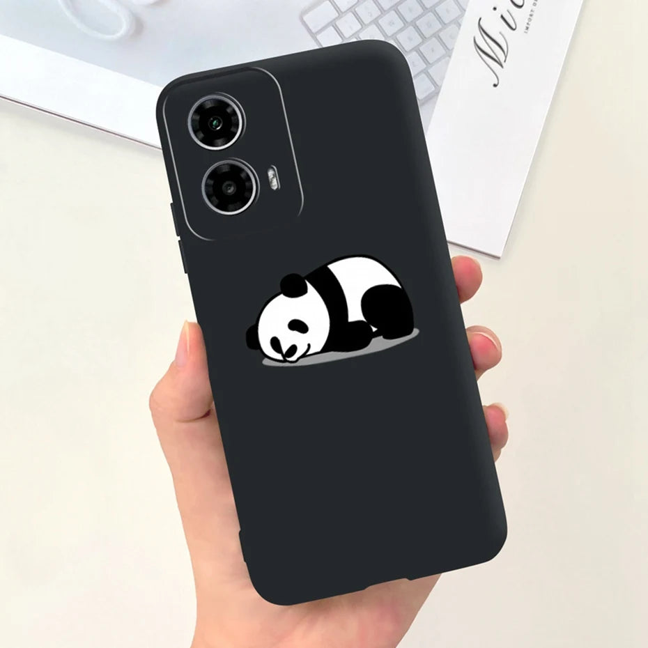 Cute Pattern Phone Case For Motorola Moto G24 G34 4G 5G Soft Silicon Protective Cover For MOTO G24 G34 Bumper