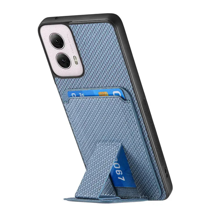 Luxury Case For Motorola G96 5G Leather Card Stand Back Funda Moto G15 Power G05 G35 G45 G55 G75 G85 G34 G96 E15 Magnet Cover