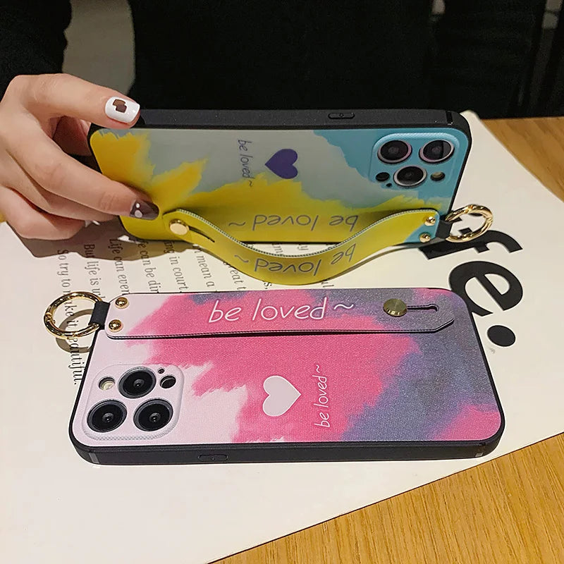 Be Loved Case For Motorola Edge 40 50 Neo 60 Fusion 60s Pro Ultra G35 G55 G75 G85 G45 G15 G05 G84 G54 G34 G14 Wrist Strap Cover