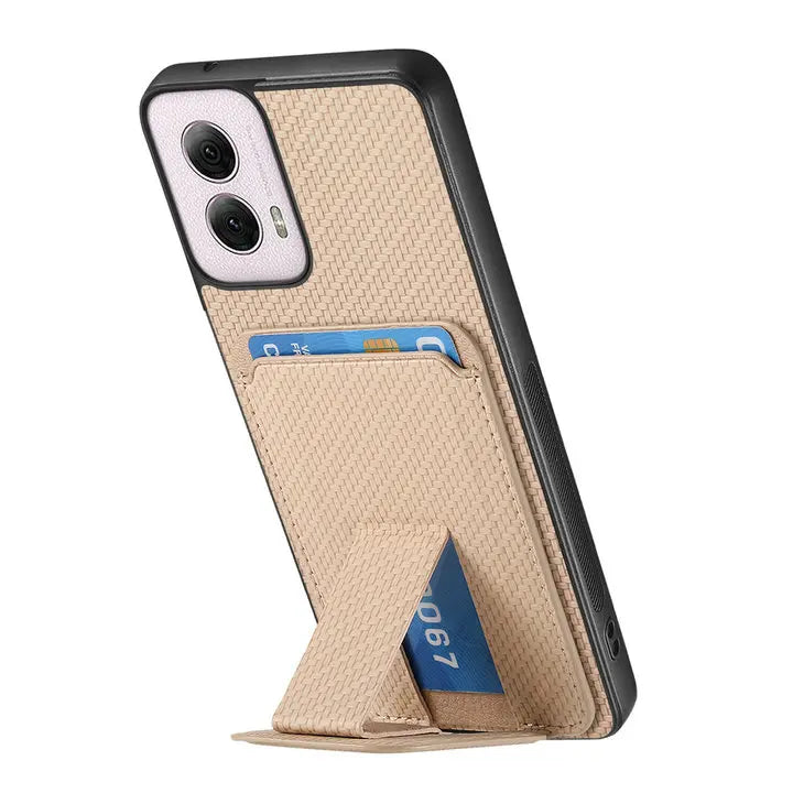 Luxury Case For Motorola G96 5G Leather Card Stand Back Funda Moto G15 Power G05 G35 G45 G55 G75 G85 G34 G96 E15 Magnet Cover
