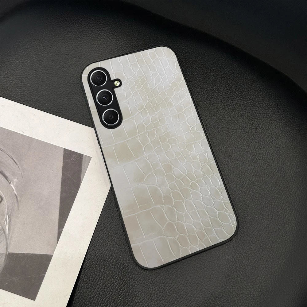 Crocodile Leather Phone Case  for Samsung Galaxy A55 A35 A25 A15 A05 A05S A14 A34 A54 5G A12 A52 A52S A51 A71 Phone Cover