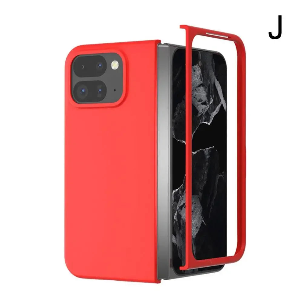 Luxury Shockproof Skin Feel Candy Colour Case for Google Pixel 9 Pro Fold Pixel Fold2 5G PC Armor Hard Protect Phone Back Cover