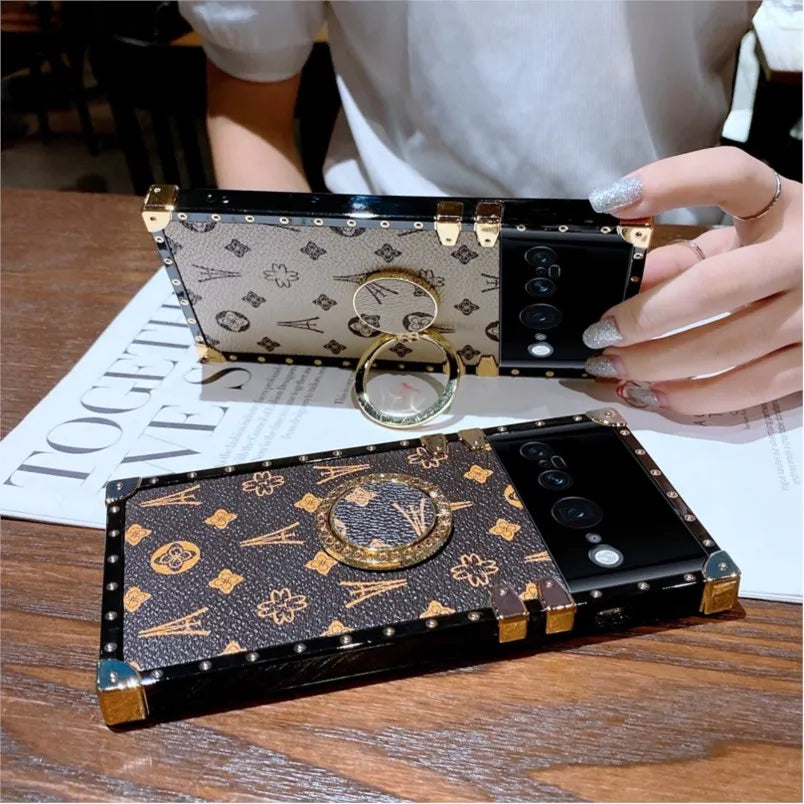 Luxury Phone Case for Google Pixel 7 8 Pro 6 5G Gogle Pixle 7a 6a 7pro Pixel6 Pixle7 Pixle8 Pro Shockproof Women Leather Cover