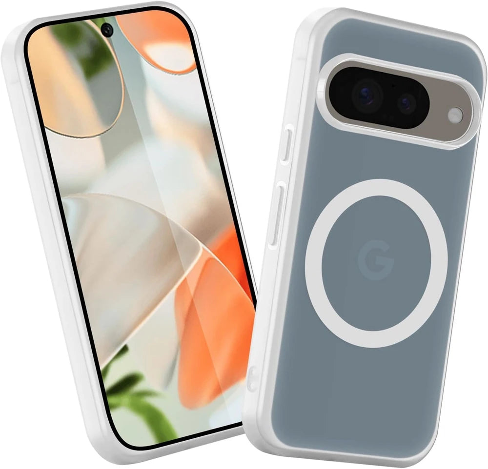 For Google Pixel 9A 9 Pro XL Magsafe Case Cute Translucent Candy Color Matte Magnetic Shockproof Cover for Google 8A 8 9 Pro XL