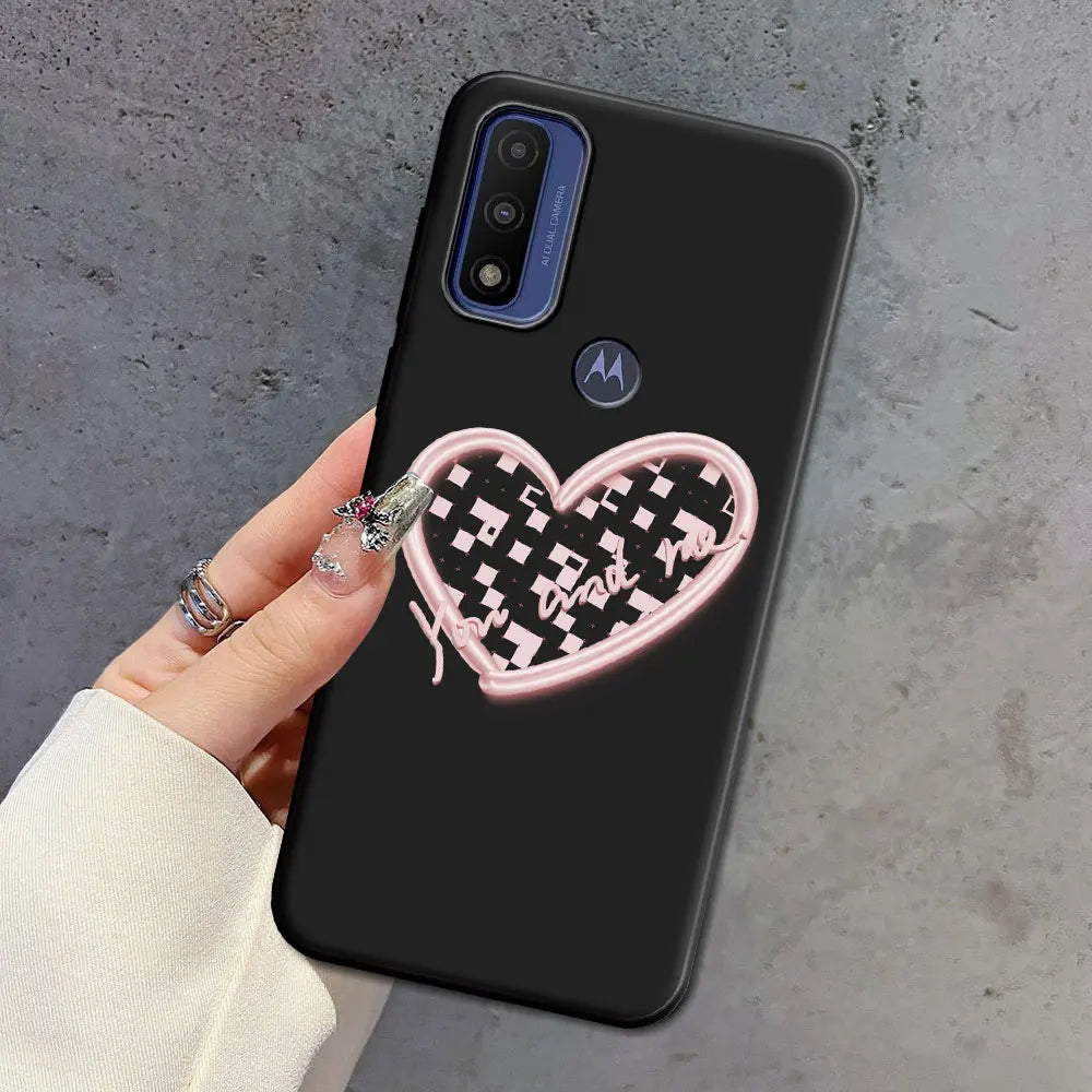 For Moto G 5G Plus G Power Pure Case Soft Silicone Beauty Floral TPU Phone Case For Motorola Moto G 5G 2022 2024 Back Cover