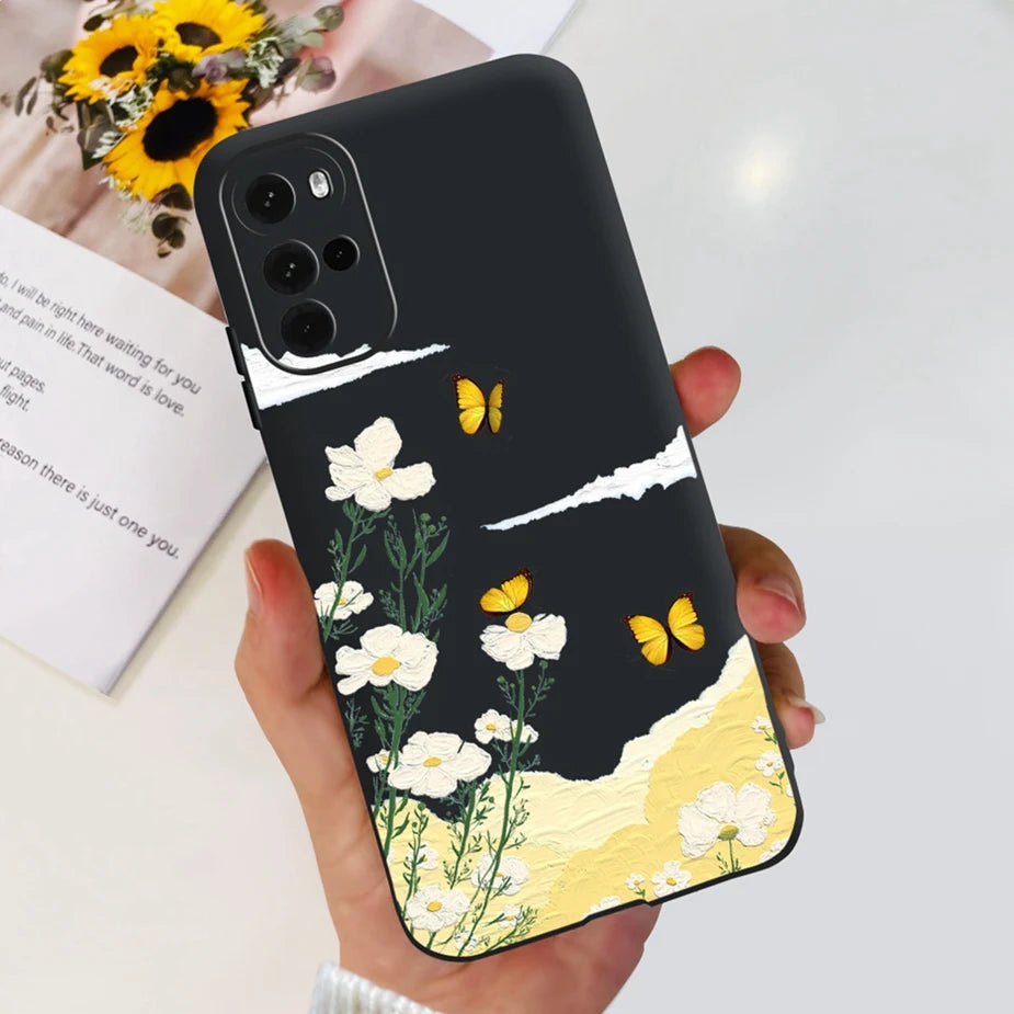 For Motorola Moto G22 Case XT2231-2 New Fashion Painted Cover Soft Silicone Phone Case For Moto G22 G 22 MotoG22 Back Cover Bags