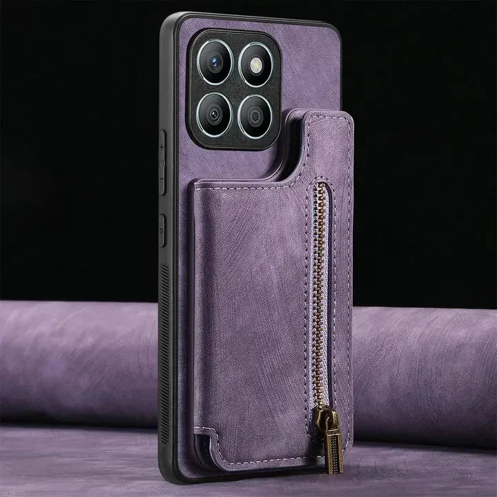 For Motorola Edge 60 Pro 5G Luxury Case Zipper Card Wallet Back Capa Motorola Moto Edge 60 Fusion 60s 60Pro Edge60 Leather Cover