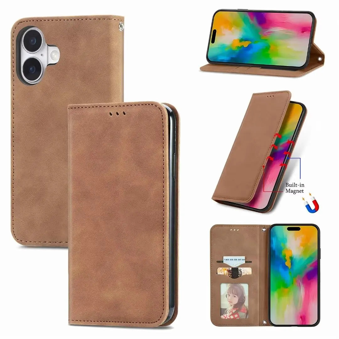 For Motorola Moto G14 G52 G53 E 13 G 15 Flip Case Leather Magnet Book Capa E32 G13 G60 G9 Play 10 Power G54 G23 22 31 42 G73 G84