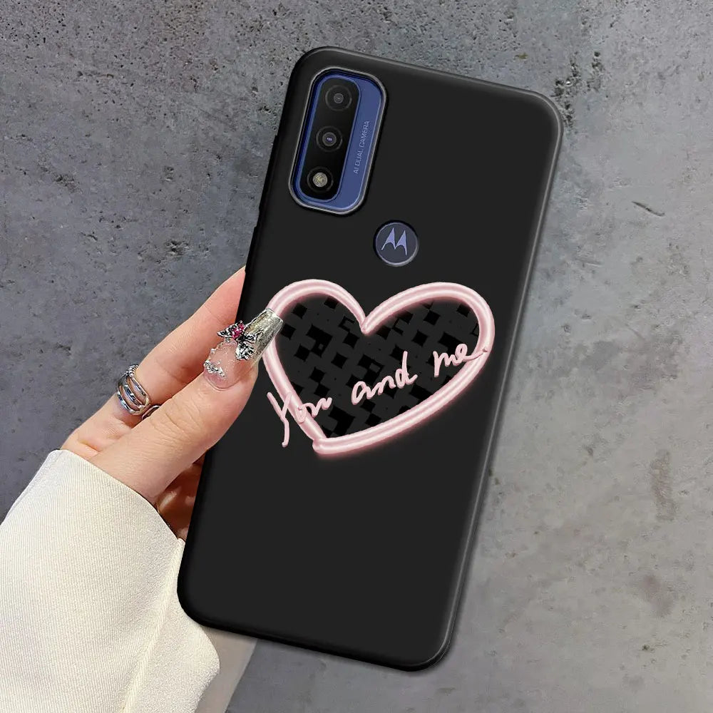 For Moto G 5G Plus G Power Pure Case Soft Silicone Beauty Floral TPU Phone Case For Motorola Moto G 5G 2022 2024 Back Cover