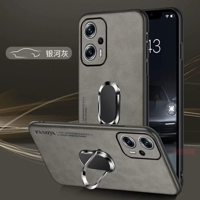 Magnetic Case For Motorola Edge 50 Fusion Edge 40 30 Moto Edge50 Ultra G84 G54 G34 G24 Power G14 Holder Ring Leather Back Cover