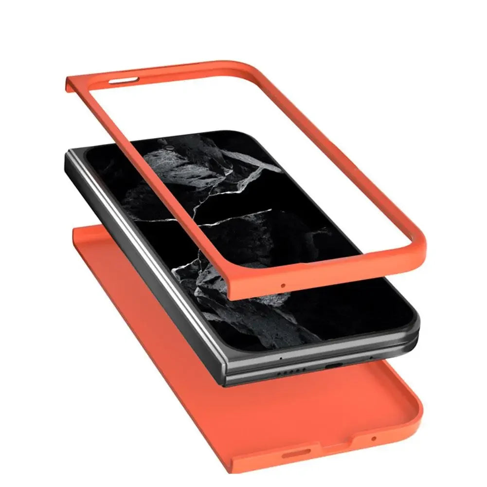 Luxury Shockproof Skin Feel Candy Colour Case for Google Pixel 9 Pro Fold Pixel Fold2 5G PC Armor Hard Protect Phone Back Cover