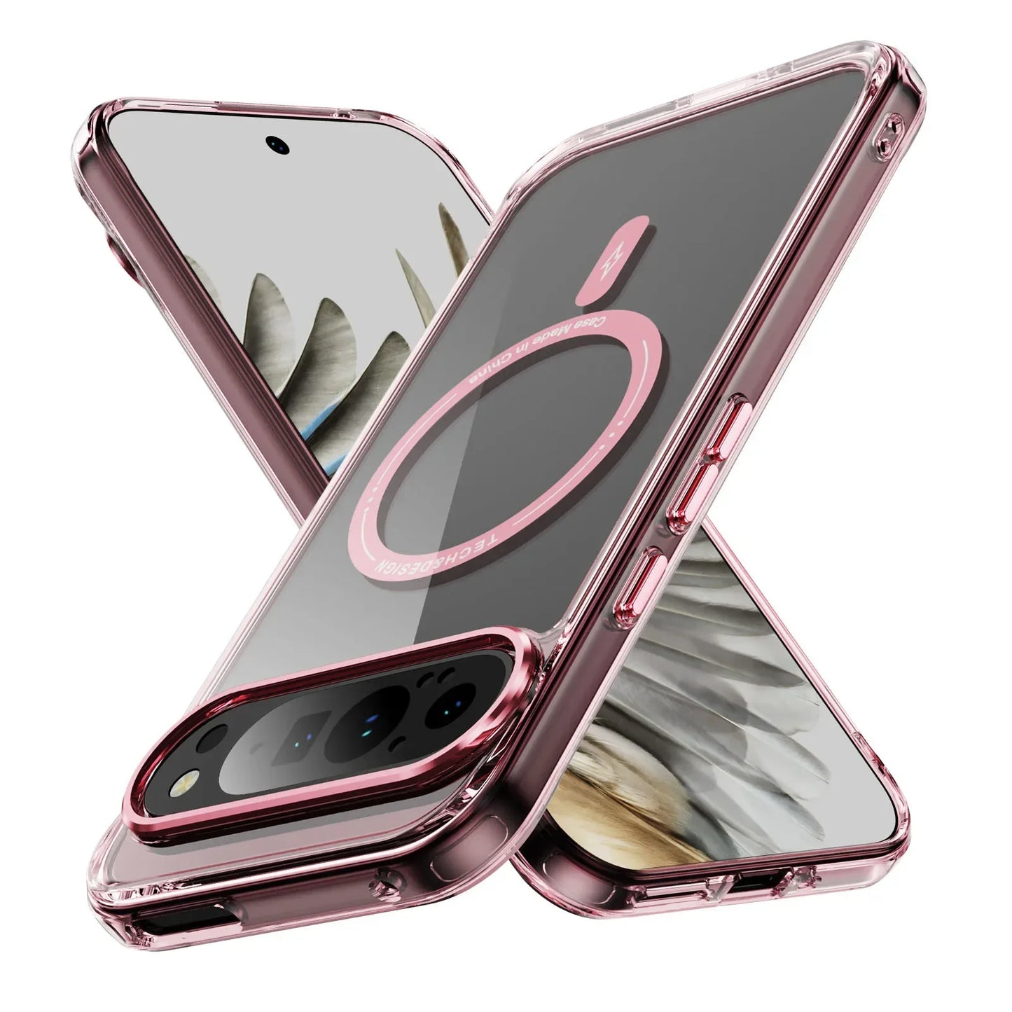 For Google Pixel 10 Pro XL Case Luxury  Clear Magsafe Cover For Google Pixel  9 Pro XL 8Pro 9A 8A Magnetic Wireless Charge Case