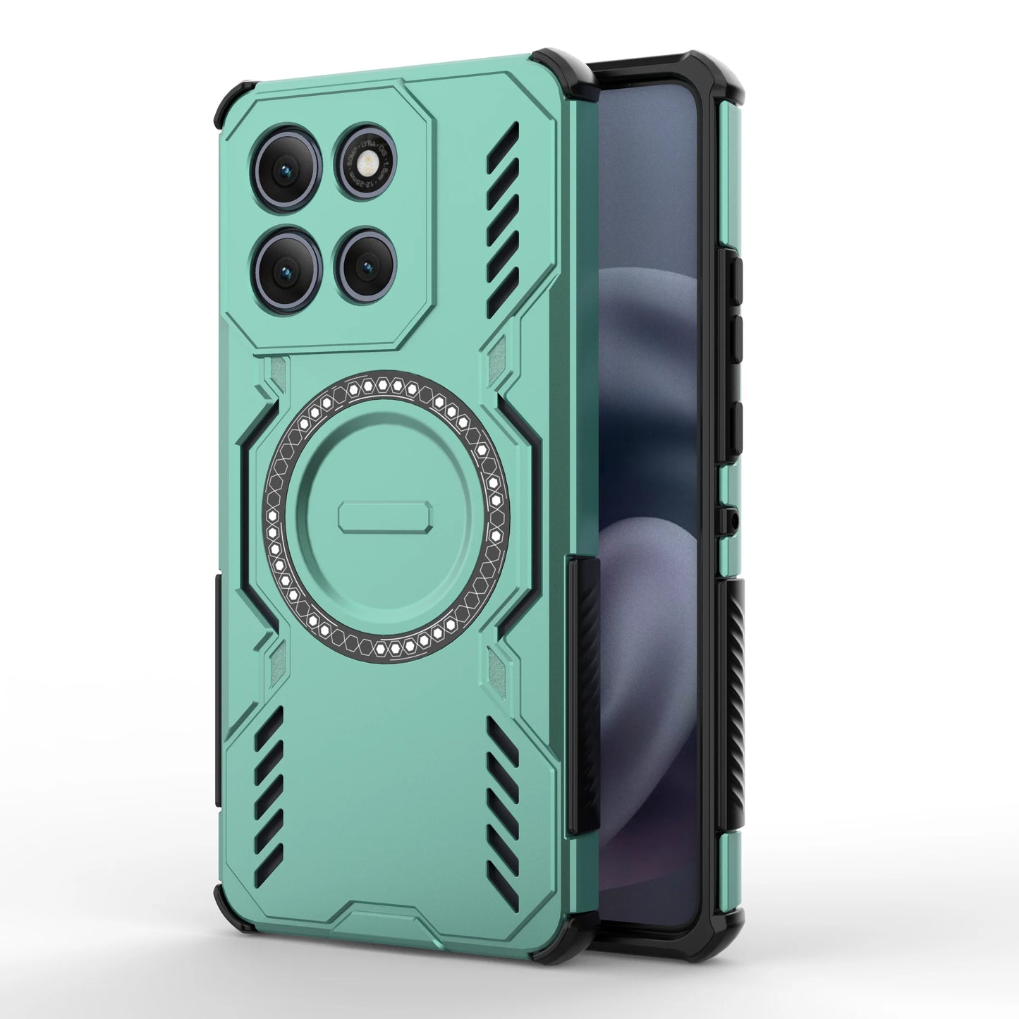 Magnetic Wireless Charging Protection Cover For Motorola Moto G86 Power Moto G96 G75 G34 G Stylus 5G 2025 Shockproof Back Case