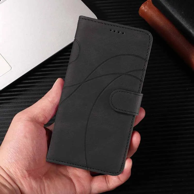 Leather Case For Motorola Moto G13 G23 G53 G73 G14 G24 G34 G54 G84 G85 G04 G04S E13 E14 Flip Wallet Card Stand Book Phone Cover