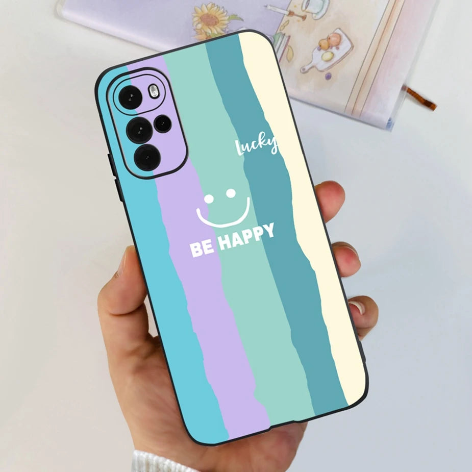 For Motorola Moto G22 Case XT2231-2 New Fashion Painted Cover Soft Silicone Phone Case For Moto G22 G 22 MotoG22 Back Cover Bags