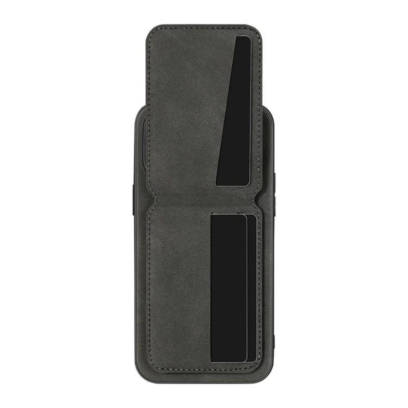 New Soft TPU Solid Color Leather Wallet Card Slot Bracket Shockproof Phone Case For Google Pixel 9 8 7 Pro XL 9A 8A 7A Back Case