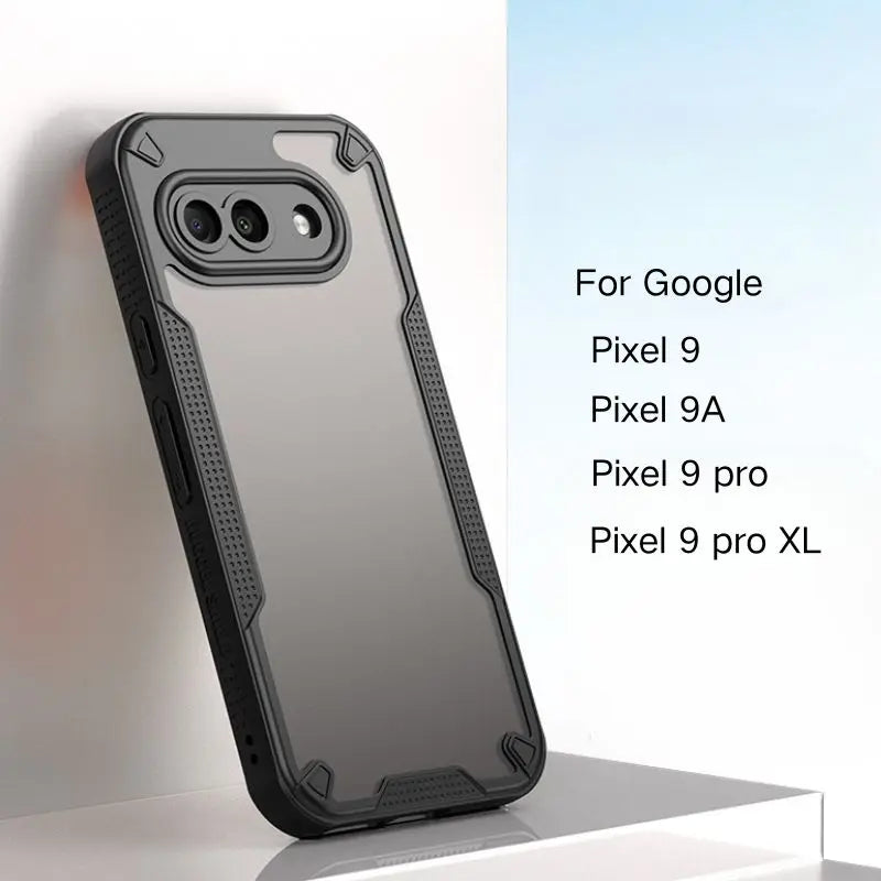New Armor Bumper Phone Case For Google Pixel 9A Case Silicone Hard Shockproof Cover Capa