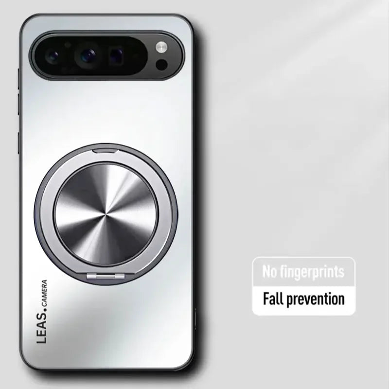 for Google Pixel 9A 9 Pro XL Case Magnetic Matte Shockproof Holder Cover for Google Pixel 8 Pro 8A 7Pro 7A 6Pro Shell Bumper