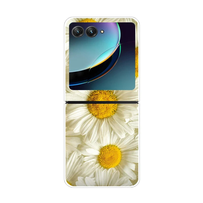 For Motorola Razr 50 Ultra Case Cute Transparent PC Hard Case Back Cover For Moto Razr 50 Ultra Phone Coque 50Ultra Plus Capa