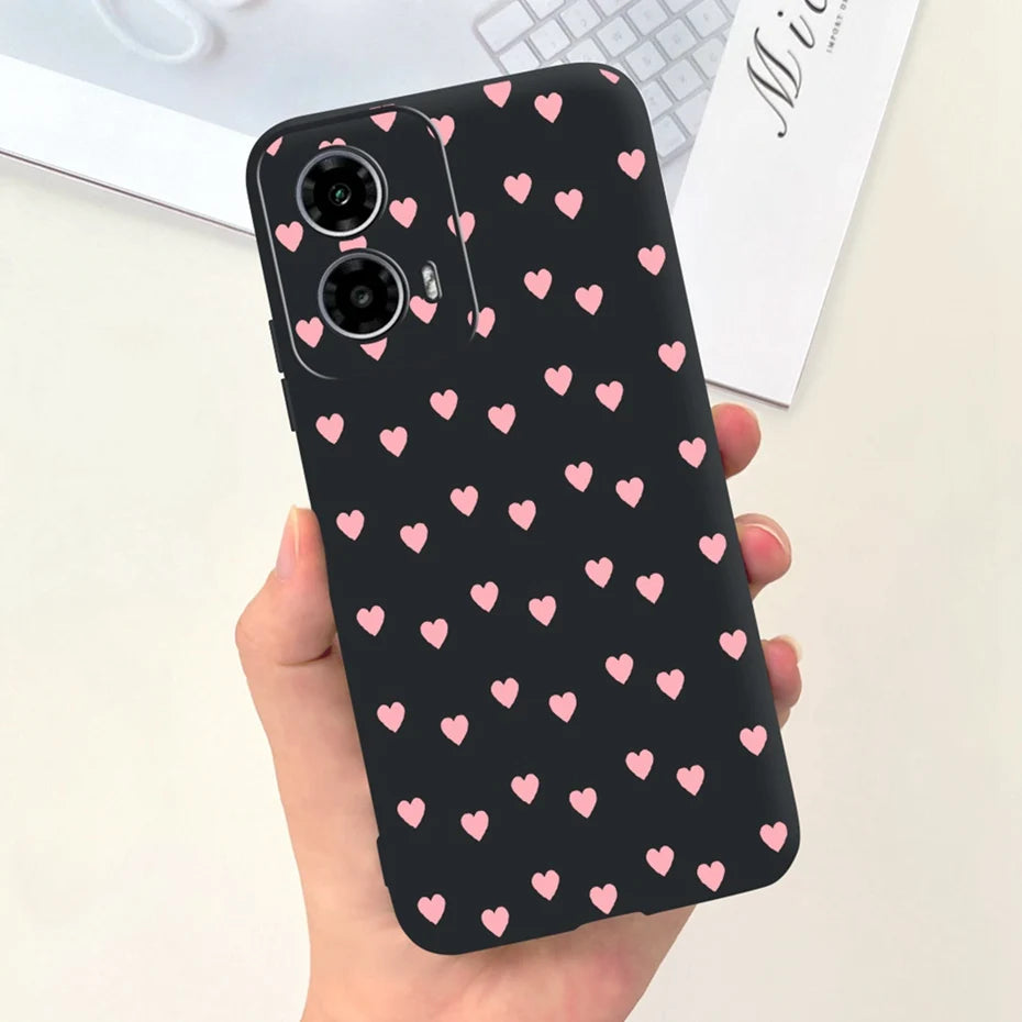 Cute Pattern Phone Case For Motorola Moto G24 G34 4G 5G Soft Silicon Protective Cover For MOTO G24 G34 Bumper