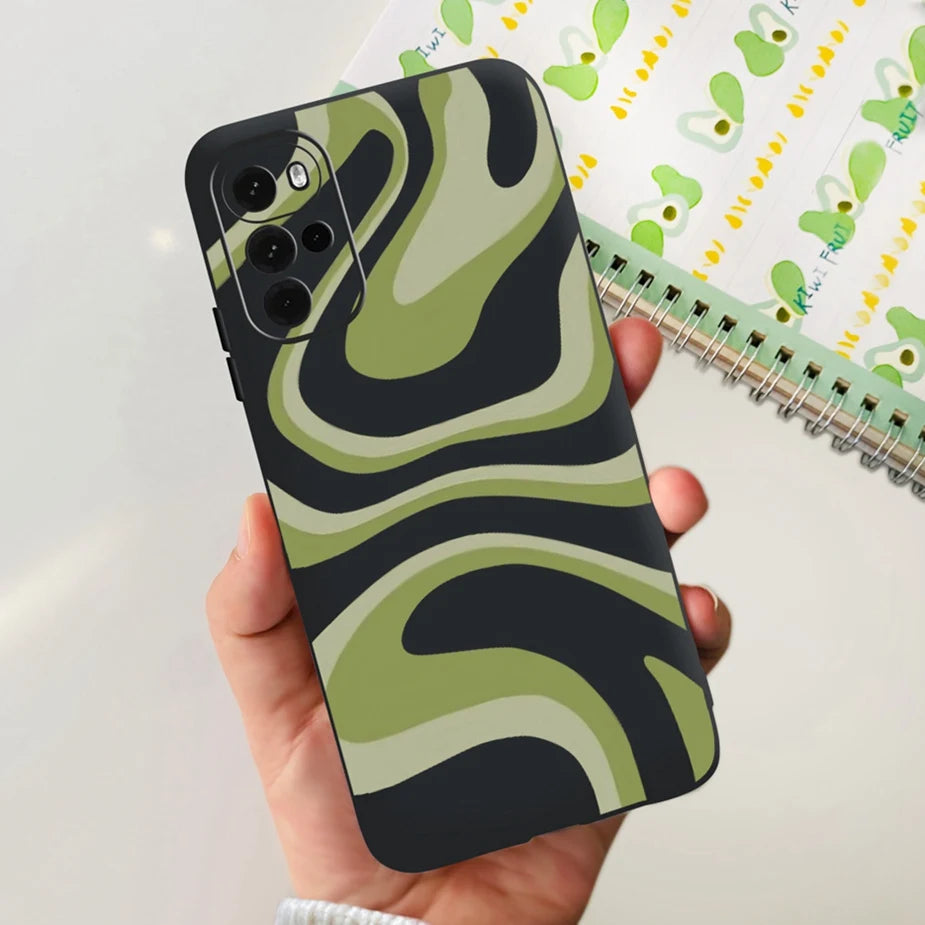 For Motorola Moto G22 Case XT2231-2 New Fashion Painted Cover Soft Silicone Phone Case For Moto G22 G 22 MotoG22 Back Cover Bags