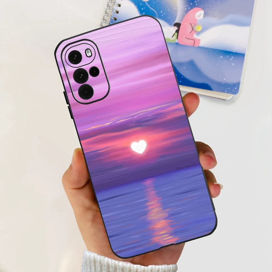 For Motorola Moto G22 Case XT2231-2 New Fashion Painted Cover Soft Silicone Phone Case For Moto G22 G 22 MotoG22 Back Cover Bags