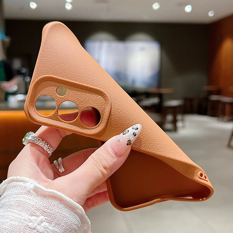 Small Flowers Leather Texture TPU Case For Samsung Galaxy A16 A55 A15 A54 A35 A25 A56 5G S24 FE S25 S23 S22 Ultra Phone Cover