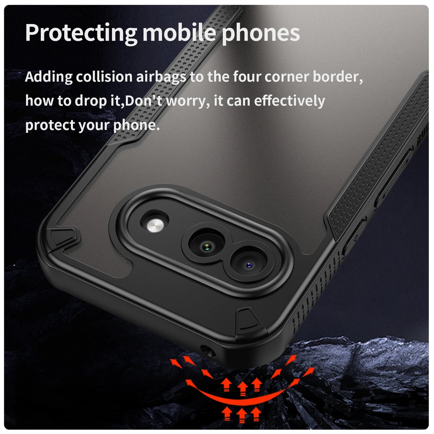 New Armor Bumper Phone Case For Google Pixel 9A Case Silicone Hard Shockproof Cover Capa