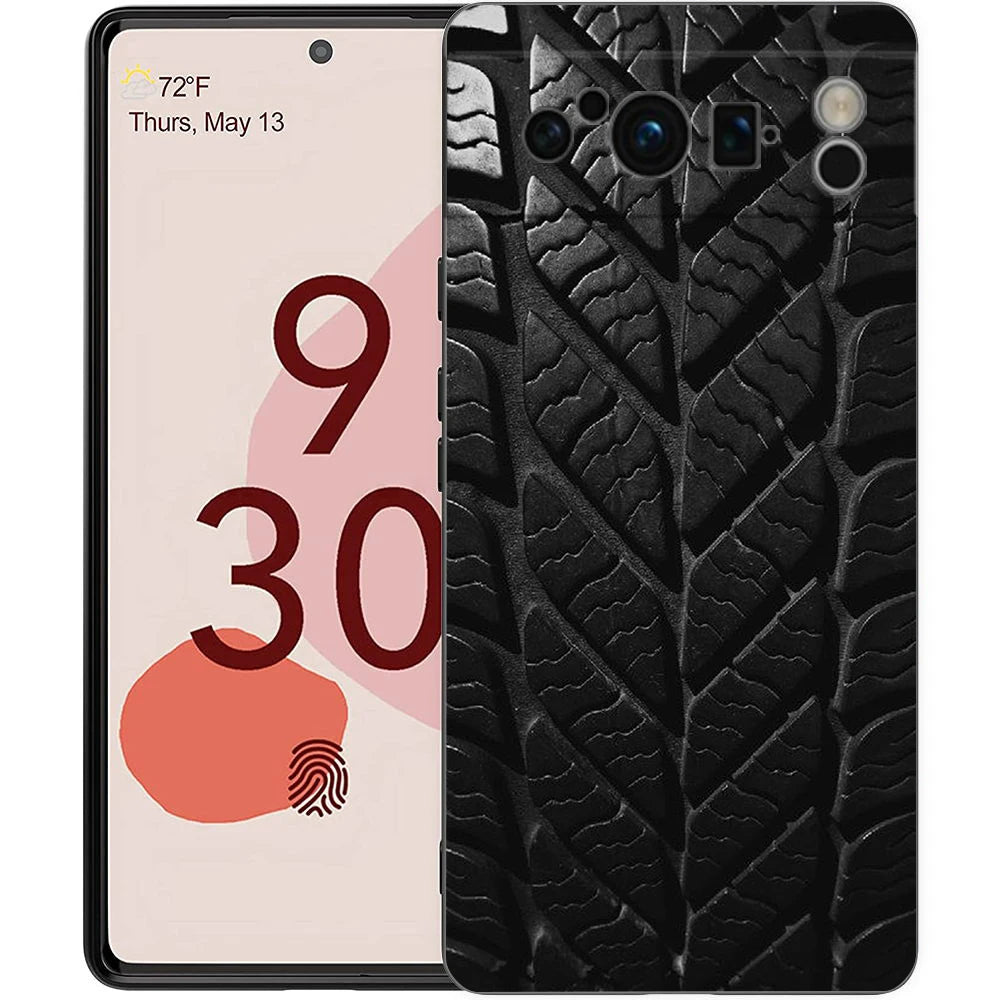 Video Game Boy Vintage GamePad Phone Case For Google Pixel 8 7 6 Pro 6A 7A 5G Soft Silicone Shockproof Black Cover TPU Fundas