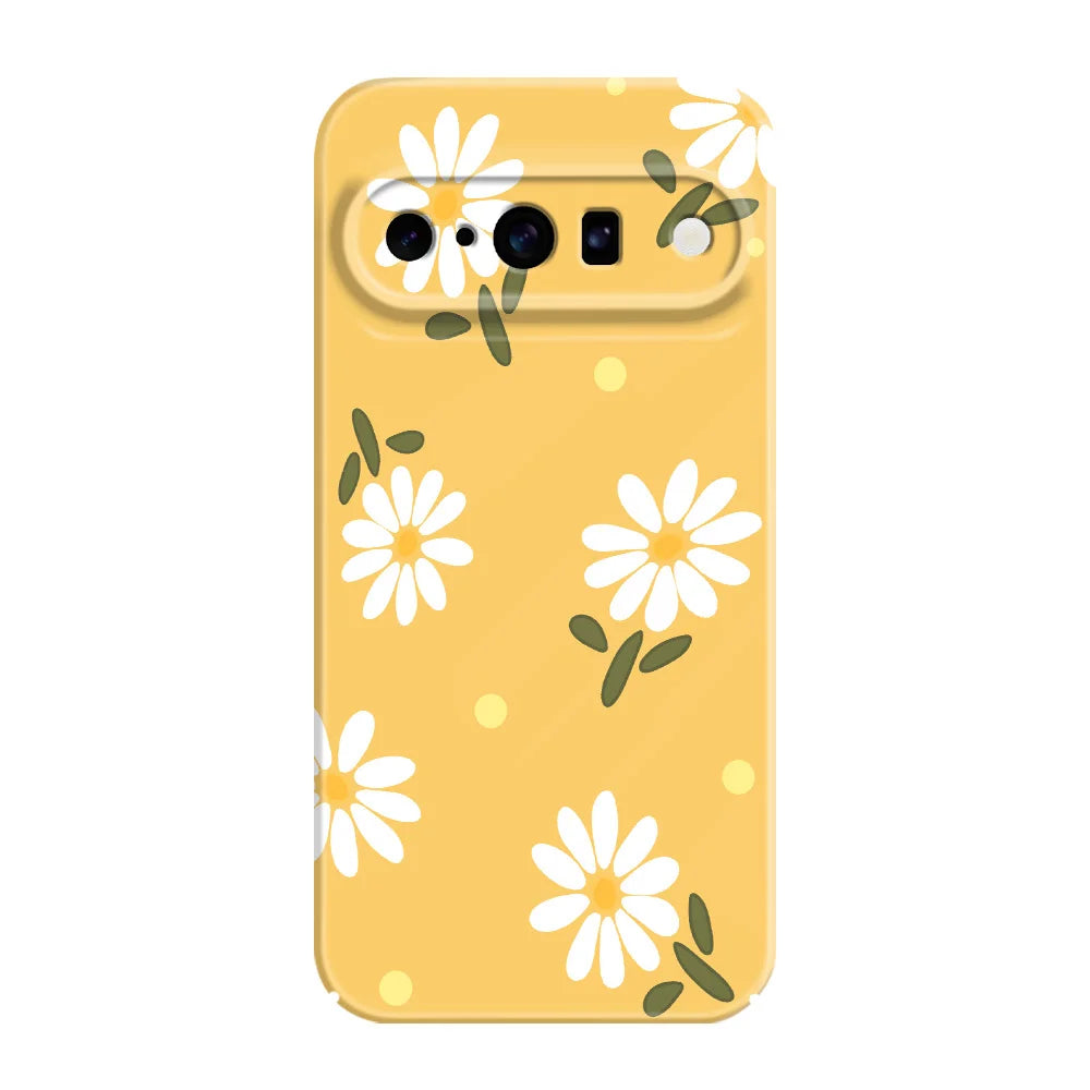 Wandering Daisies Phone Case For Google Pixel 10 9 9A 8 8A 7 7A Pro XL 5G Film Hard Cover
